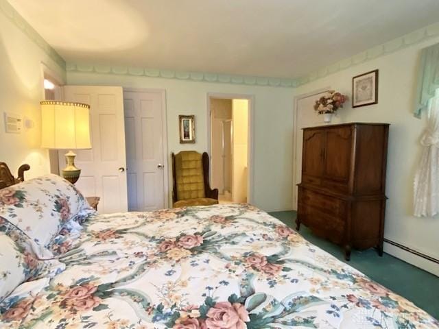9476 Sheehan Rd, Dayton, OH 45458 - carpeted bedroom with baseboard heating