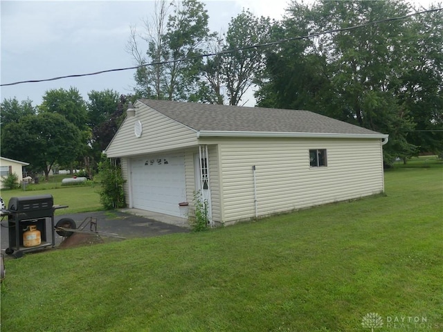 3784 Cheyenne Trl, New Jasper Twp, OH 45335 - view of detached garage
