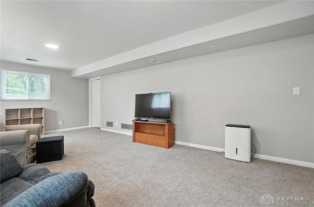 1360 Fenway Ct, Centerville, OH 45458 - living area with carpet