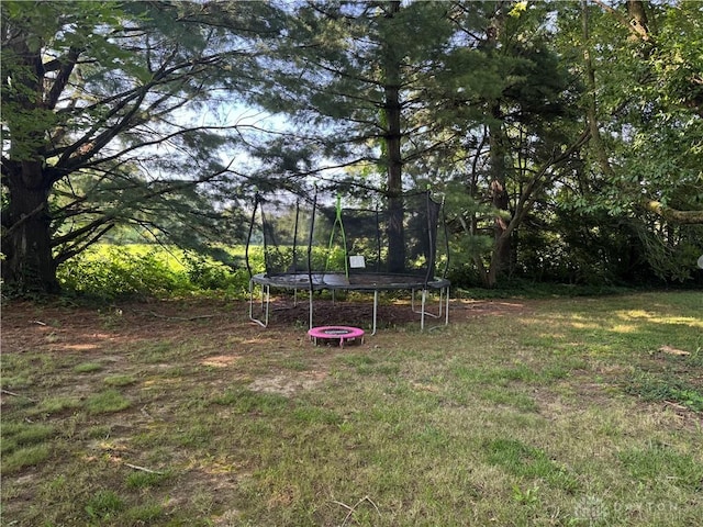 1059 Apollo, Xenia Twp, OH 45385 - view of yard with a trampoline