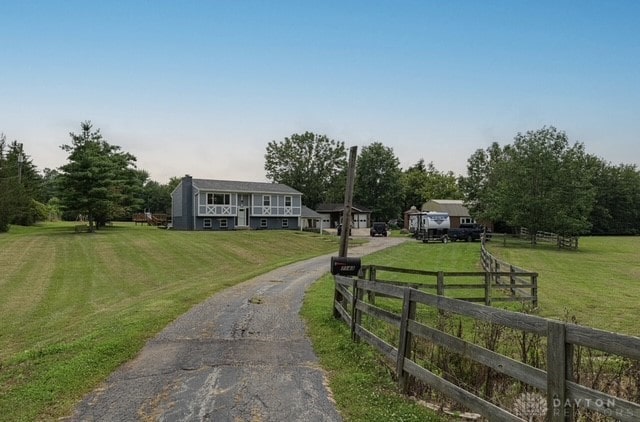 7143 S State Route 123, Blanchester, OH 45107 - view of front of home featuring driveway