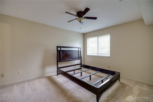 1311 Hollow Run Unit 6, Dayton, OH 45459 - carpeted bedroom featuring baseboards and ceiling fan