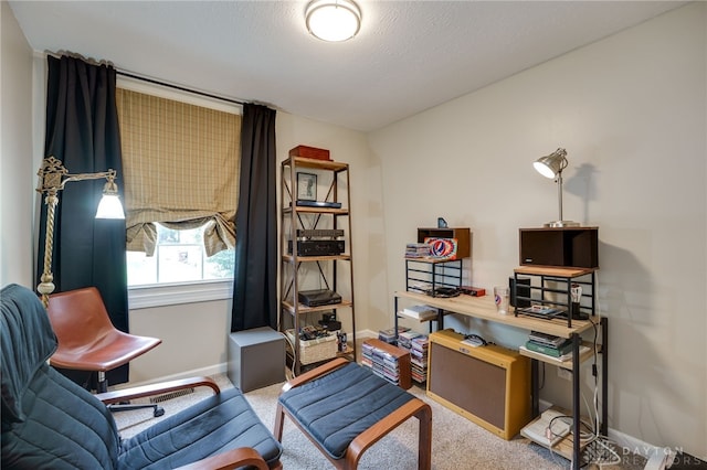 1817 El Camino Dr, Xenia, OH 45385 - home office with carpet floors and baseboards