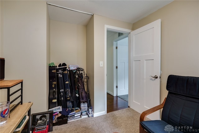 1817 El Camino Dr, Xenia, OH 45385 - living area with carpet