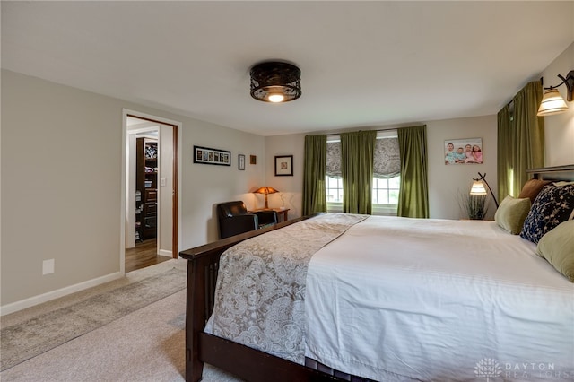 1817 El Camino Dr, Xenia, OH 45385 - carpeted bedroom with baseboards