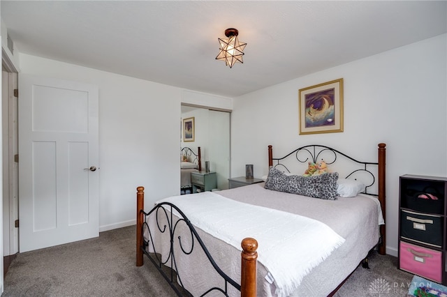 1817 El Camino Dr, Xenia, OH 45385 - carpeted bedroom with a closet