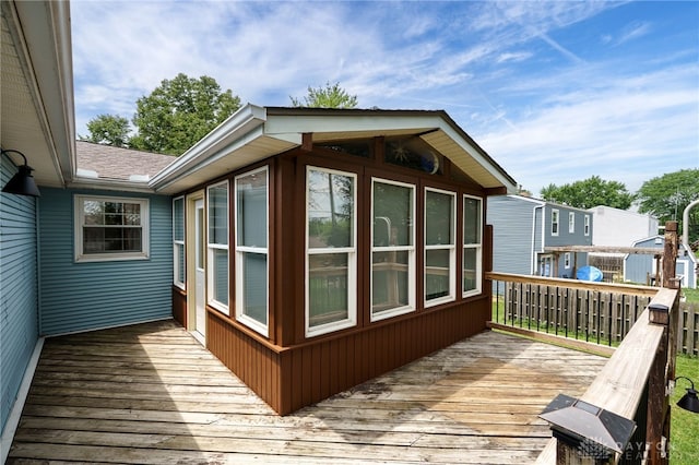 1817 El Camino Dr, Xenia, OH 45385 - view of wooden deck