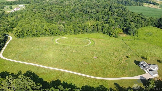7373 Crowl Rd, Degraff, OH 43318 - drone / aerial view of a heavily wooded area