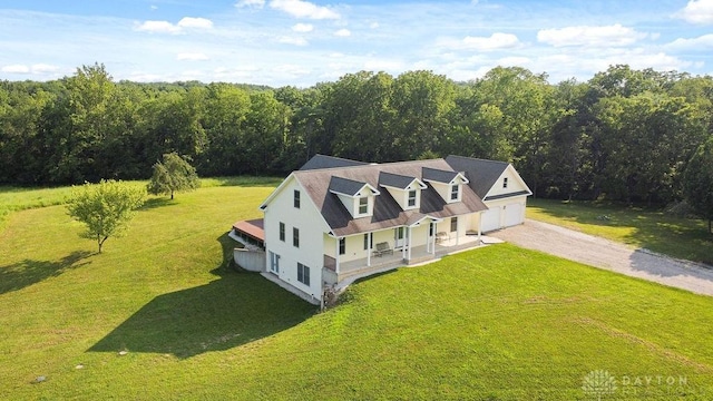 7373 Crowl Rd, Degraff, OH 43318 - view of subject property with a heavily wooded area