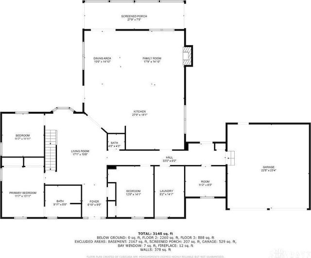 7373 Crowl Rd, Degraff, OH 43318 - view of floor plan / room layout