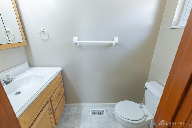 1716 Pershing Blvd, Dayton, OH 45420 - half bathroom with vanity and toilet