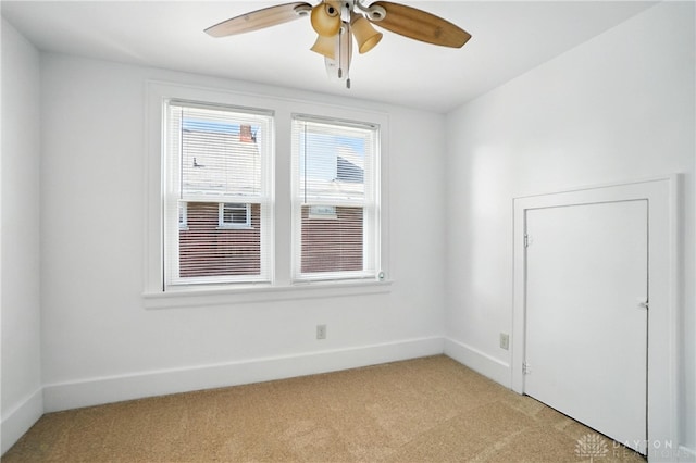 7336 Maple Ave, Cincinnati, OH 45231 - empty room featuring light colored carpet and a ceiling fan