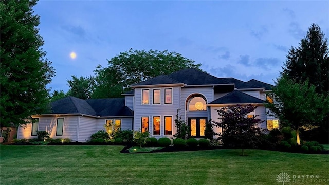 525 Heatherwoode Cir, Springboro, OH 45066 - view of front of property featuring a lawn