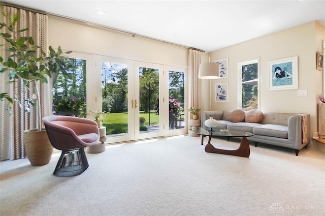 525 Heatherwoode Cir, Springboro, OH 45066 - living room with carpet