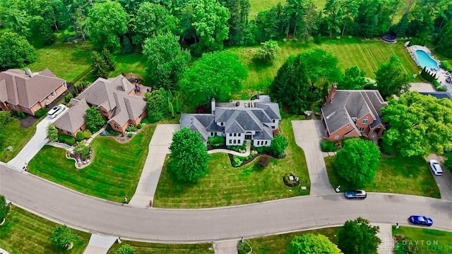 525 Heatherwoode Cir, Springboro, OH 45066 - aerial view of residential area