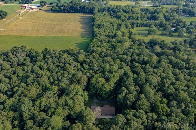 3072 Fowler Rd, Springfield, OH 45502 - aerial view of property's location with rural landscape