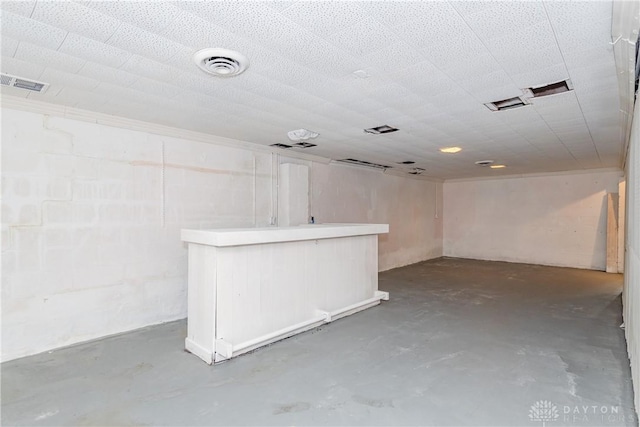 4651 Christopher Ave, Dayton, OH 45406 - below grade area featuring bar area