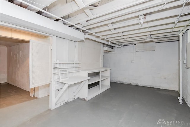 4651 Christopher Ave, Dayton, OH 45406 - view of unfinished below grade area