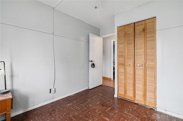 1220 Bookwalter Ave, New Carlisle, OH 45344 - unfurnished bedroom with dark flooring