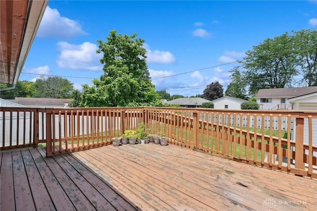 1220 Bookwalter Ave, New Carlisle, OH 45344 - view of wooden terrace