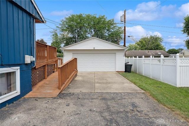 1220 Bookwalter Ave, New Carlisle, OH 45344 - view of detached garage