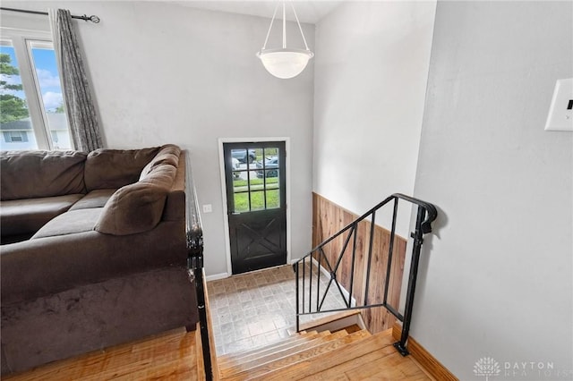 1220 Bookwalter Ave, New Carlisle, OH 45344 - entrance foyer with baseboards
