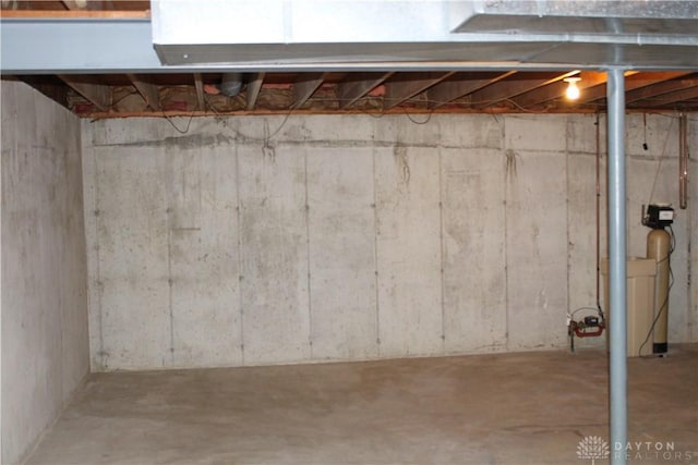 461 Poplar Grove Dr, Vandalia, OH 45377 - unfinished basement with a water softener system