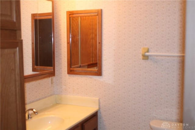 461 Poplar Grove Dr, Vandalia, OH 45377 - half bath with vanity and toilet
