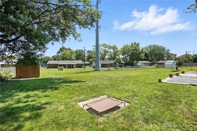 407 Overla Blvd, Englewood, OH 45322 - view of yard with a storage shed