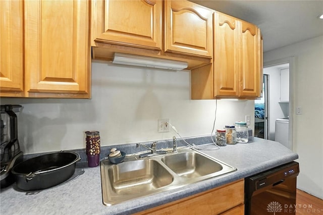 407 Overla Blvd, Englewood, OH 45322 - kitchen featuring a sink and dishwashing machine