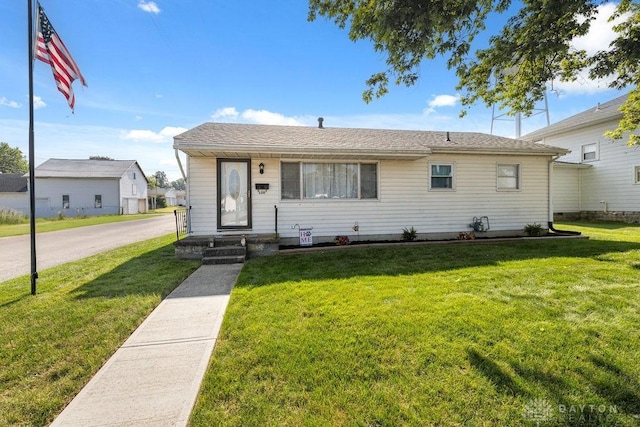 120 N Grant St, Covington, OH 45318 - view of front of home with a front yard