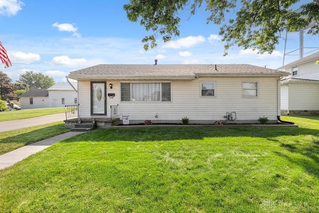 120 N Grant St, Covington, OH 45318 - view of front of property with a front yard