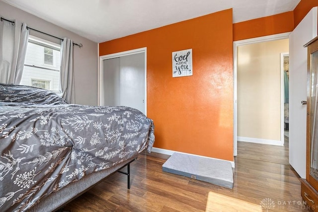 120 N Grant St, Covington, OH 45318 - bedroom with wood finished floors and a closet