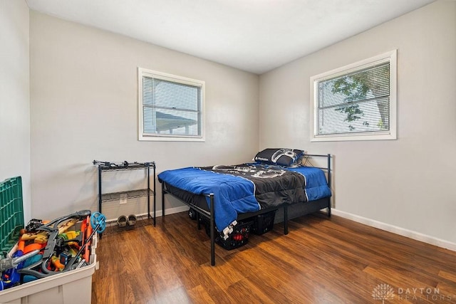 120 N Grant St, Covington, OH 45318 - bedroom with wood finished floors and baseboards