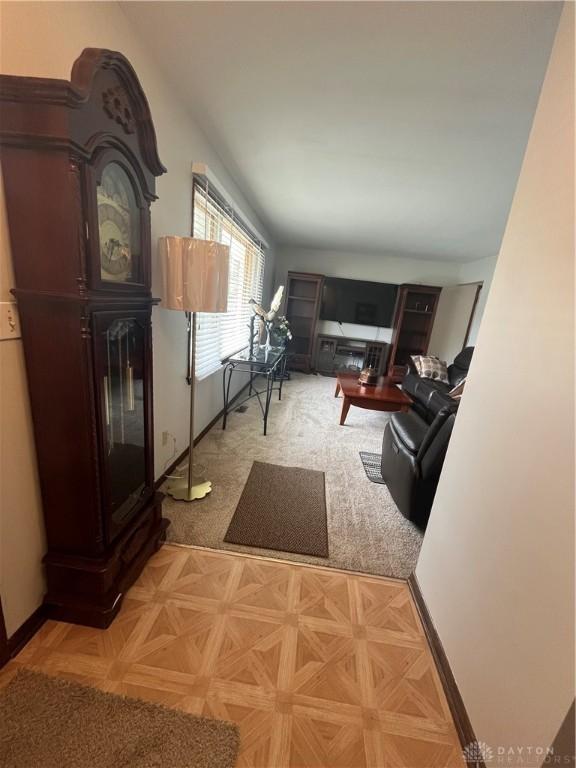 4220 Pleasanton Rd, Englewood, OH 45322 - living area featuring baseboards