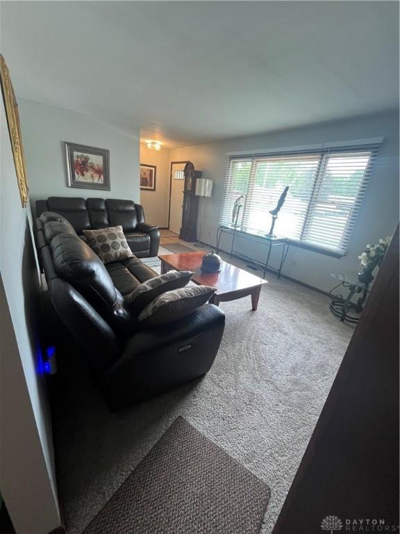 4220 Pleasanton Rd, Englewood, OH 45322 - living room with carpet floors