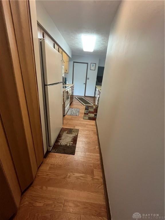 4220 Pleasanton Rd, Englewood, OH 45322 - hall featuring light wood finished floors