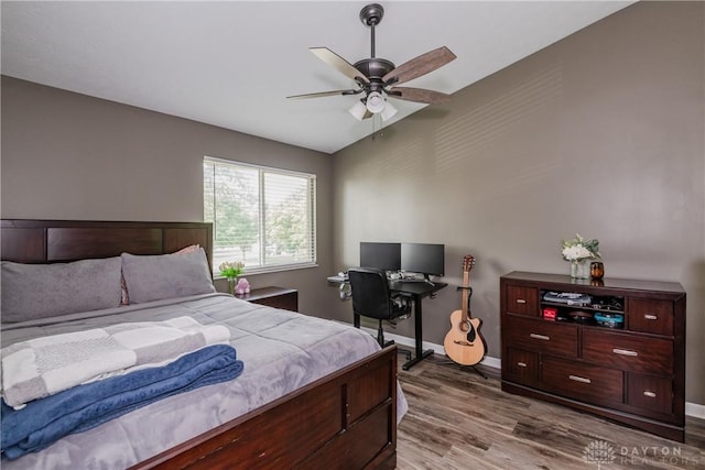 6600 Green Branch Dr Unit 5, Dayton, OH 45459 - bedroom featuring wood finished floors and a ceiling fan