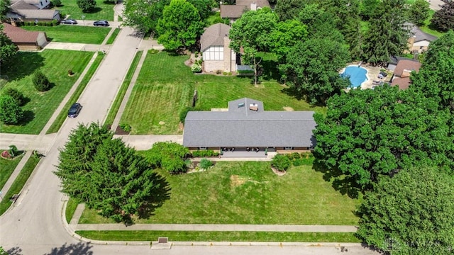 1695 Winterstone Ct, Washington Twp, OH 45458 - aerial view of a pool area