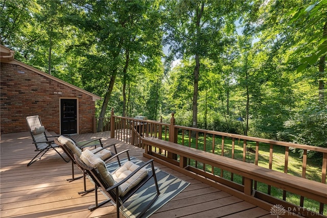 1908 Court Donegal, Middletown, OH 45042 - view of deck