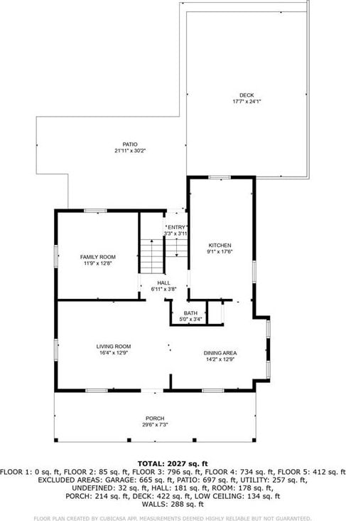 15 Harrison St, Middletown, OH 45042 - view of floor plan / room layout
