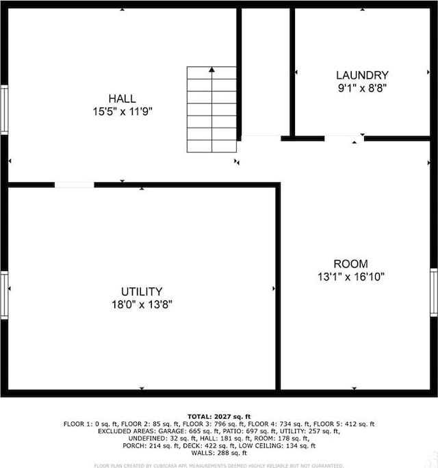 15 Harrison St, Middletown, OH 45042 - view of property floor plan