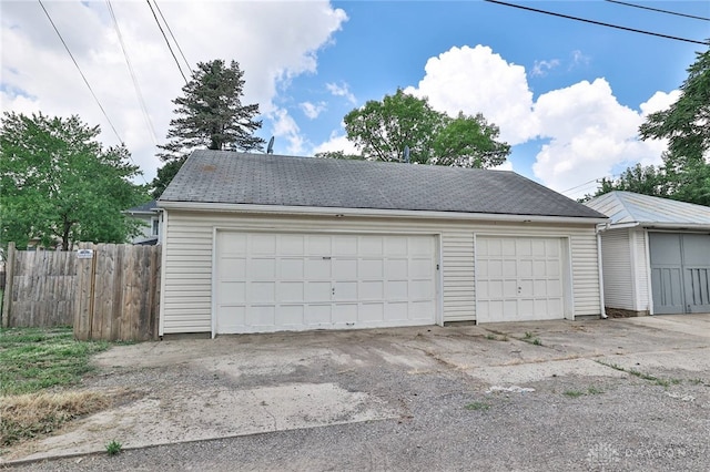 15 Harrison St, Middletown, OH 45042 - view of detached garage