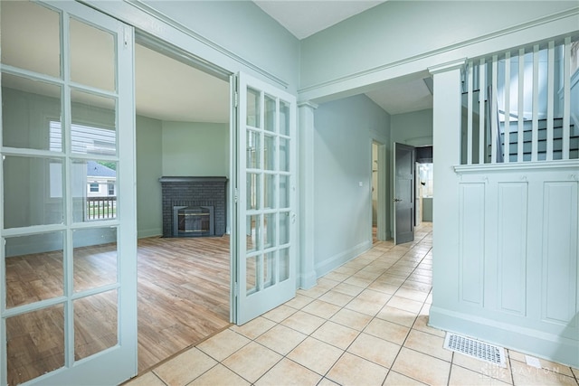 19 Mckinley St, Middletown, OH 45042 - hall featuring light tile patterned flooring and baseboards