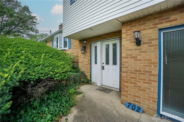 702 W Sharon Rd, Forest Park, OH 45240 - entrance to property with brick siding