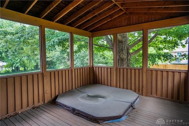 702 W Sharon Rd, Forest Park, OH 45240 - sunroom / solarium with lofted ceiling