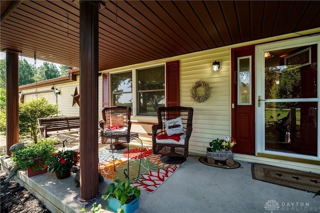 789 W Krepps Rd, Xenia, OH 45385 - view of exterior entry featuring a patio area