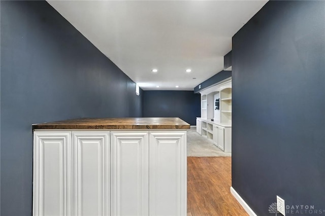 171 Shanda Dr, Monroe, OH 45050 - corridor with light wood finished floors and recessed lighting