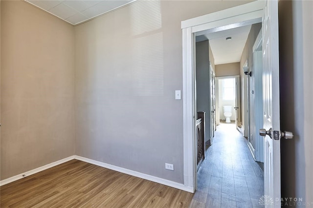 578 Considine Ave, Cincinnati, OH 45205 - hallway featuring wood finished floors and baseboards