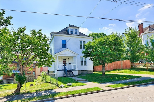 578 Considine Ave, Cincinnati, OH 45205 - traditional style home with a fenced front yard